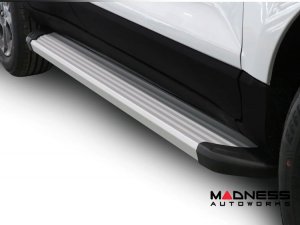 Jeep Renegade Side Steps - APA Running Boards - Silver / Aluminum (2015 - 2024)